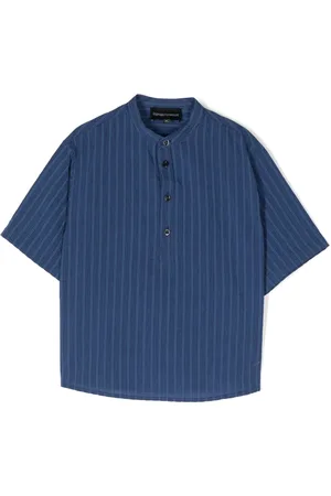 Emporio Armani Chemise oversize à manches courtes