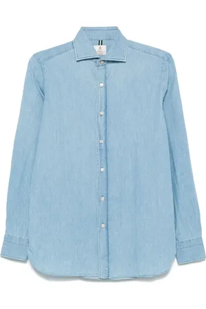 LUIGI BORRELLI NAPOLI Chemise en jean