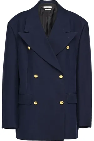 Prada Blazer en coton à boutonnière croisée