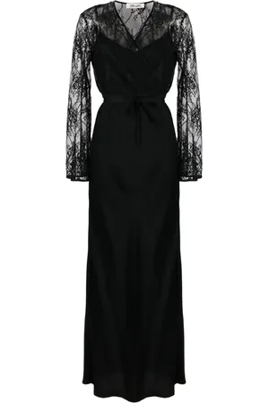 Diane von Furstenberg Robe longue Anisa à dentelle fleurie