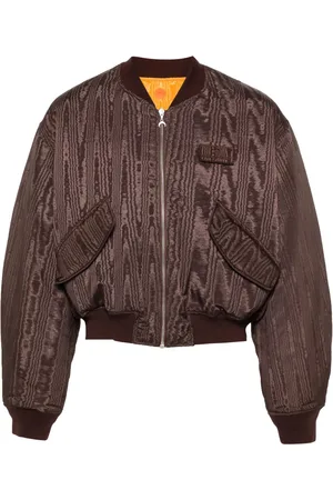 Marine Serre Veste bomber Regenerated à design réversible