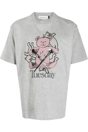 UNDERCOVER T-shirt en coton à imprimé graphique