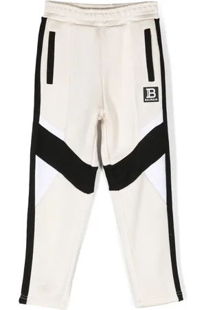 Balmain Pantalon de jogging à patch logo