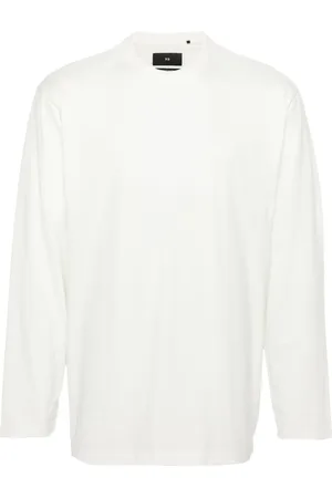 Y-3 T-shirt en coton à logo embossé