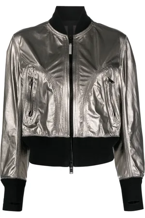 ISAAC SELLAM EXPERIENCE Veste bomber à design métallisé