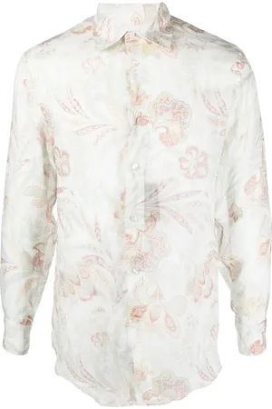 Etro Chemise Camicia à fleurs