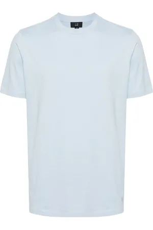 Dunhill T-shirt en coton à logo brodé