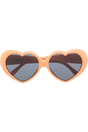 Moschino Lunettes de soleil à monture cœur