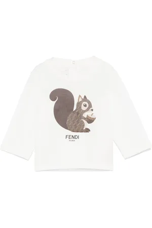 Fendi T-shirt à imprimé graphique