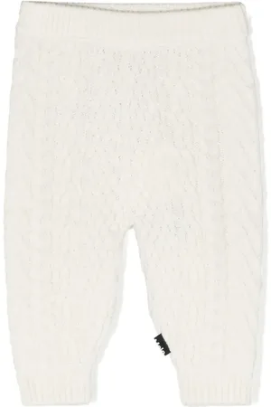 Molo Pantalon Sedge en maille torsadée