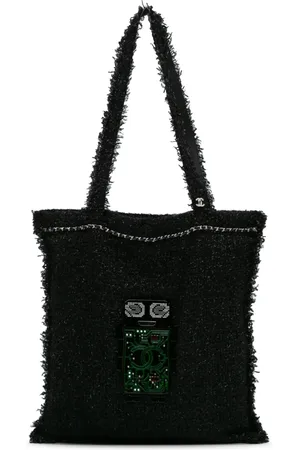 CHANEL Grand sac porté épaule Robot Shopping (2017-2018)