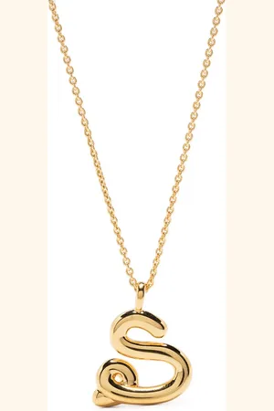 Missoma Collier à pendentif lettre S