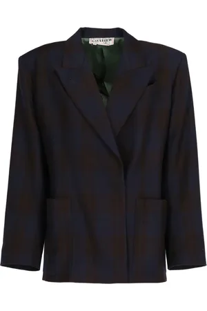 Jean Paul Gaultier Blazer à carreaux (1980)