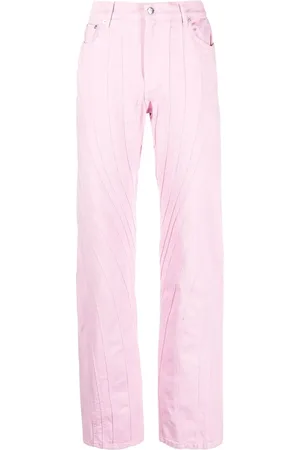 MUGLER Pantalon à coutures apparentes