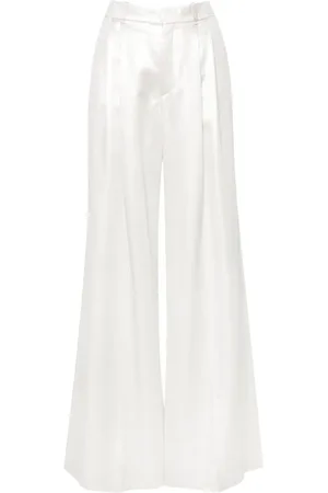 Chloé Pantalon en soie à coupe ample