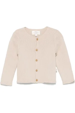 TEDDY & MINOU Cardigan nervuré