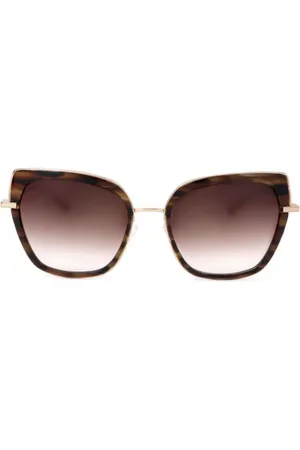 Barton Perreira Lunettes de soleil à monture papillon