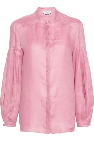 GABRIELA HEARST Blouse en lin Laetitia à design plissé