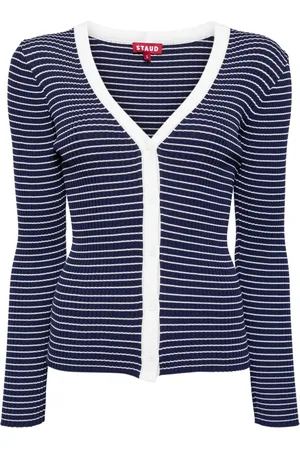Staud Cardigan Cargo à design nervuré
