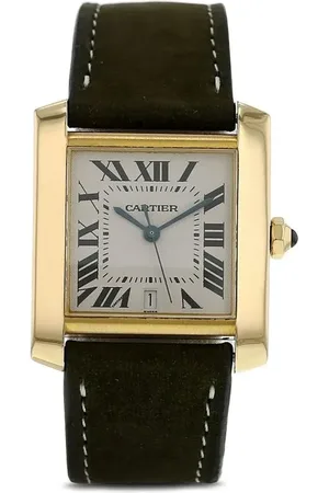 Cartier Montre Tank Française 32 mm pre-owned (années 2000)