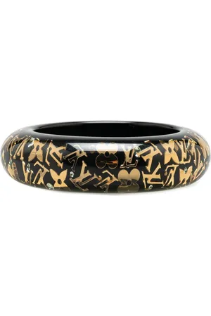 LOUIS VUITTON Bracelet Inclusion GM Monogram en résine (2011)