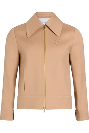 Patou Veste crop à fermeture zippée