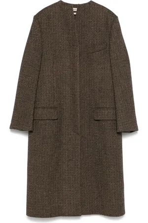 Hermès Manteau à chevrons (années 2000)