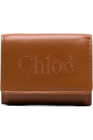 Chloé Portefeuille Sense à logo brodé