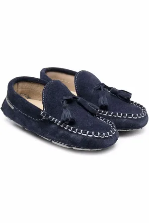 Babywalker Mocassins en daim à glands