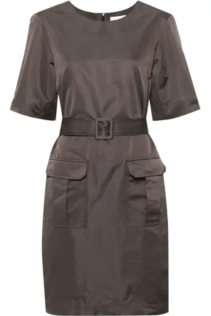 P.A.R.O.S.H. Robe courte à taille ceinturée