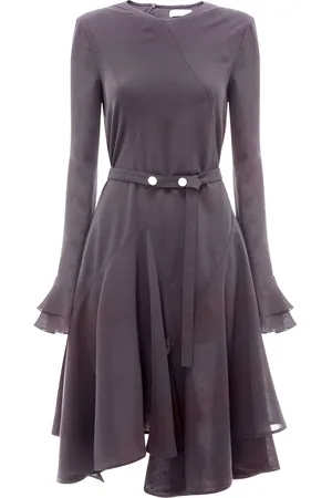 J.W.Anderson Robe mi-longue volantée