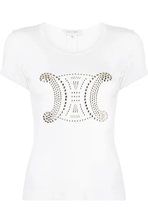 Céline T-shirt à logo Macadam (années 1990-2000)