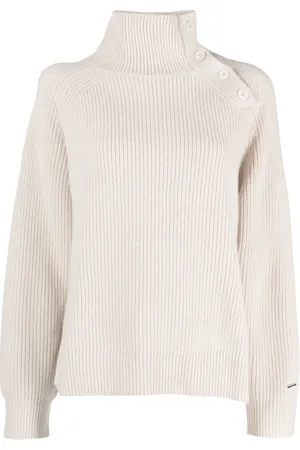 Calvin Klein Pull en laine à design nervuré