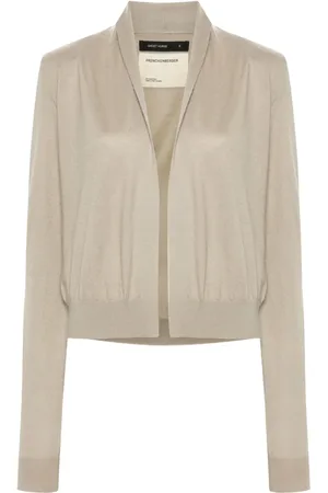 Frenckenberger Cardigan en cachemire à design ouvert