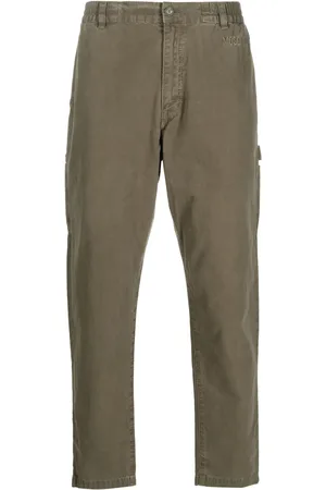 Moschino Pantalon droit à logo brodé