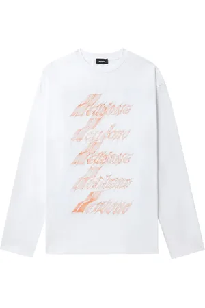 We11 Done T-shirt Flame Logo
