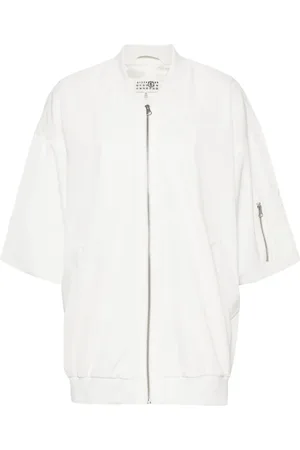 Maison Margiela Veste bomber à manches courtes