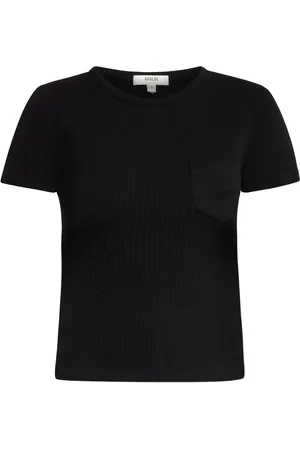 AGOLDE T-shirt à design nervuré