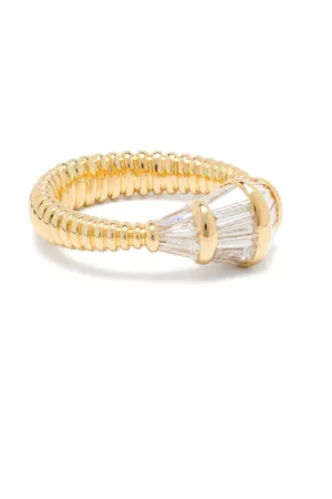 NIKOS KOULIS Bague en 18ct pavée de diamants
