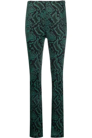 Atlein Pantalon évasé à imprimé peau de serpent