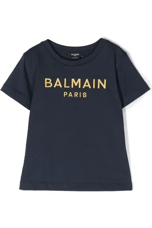 Balmain T-shirt à logo brodé
