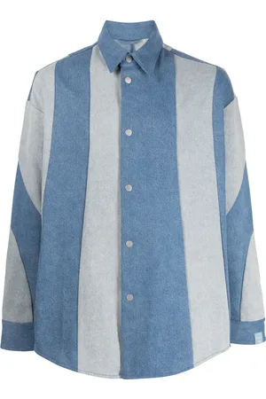 CROQUIS Chemise en jean à détail de surpiqûres