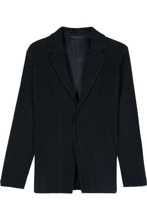 Issey Miyake Blazer plissé à simple boutonnage