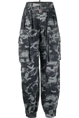 Dsquared2 Pantalon cargo à imprimé camouflage