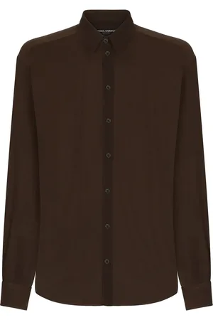 Dolce & Gabbana Chemise en soie à manches longues