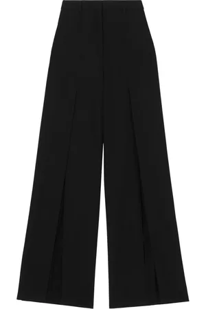 Burberry Pantalon en laine à coupe ample