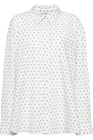 pushBUTTON Chemise à imprimé graphique