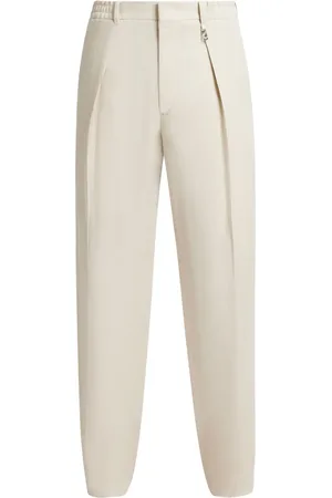 Fendi Pantalon fuselé à plis marqués