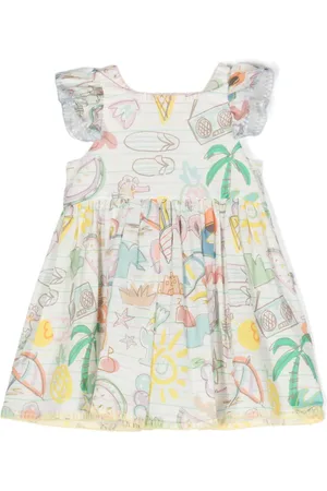 Stella McCartney Robe Summer Doodles