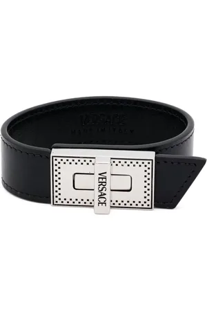 VERSACE Bracelet à logo gravé